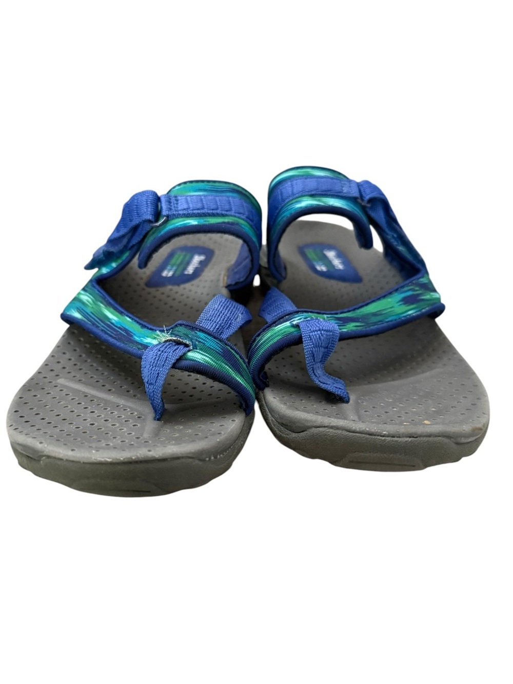 Skechers Women’s Reggae Brush Strokes Slip on Thong Slides. Size 8. - Picture 2 of 8